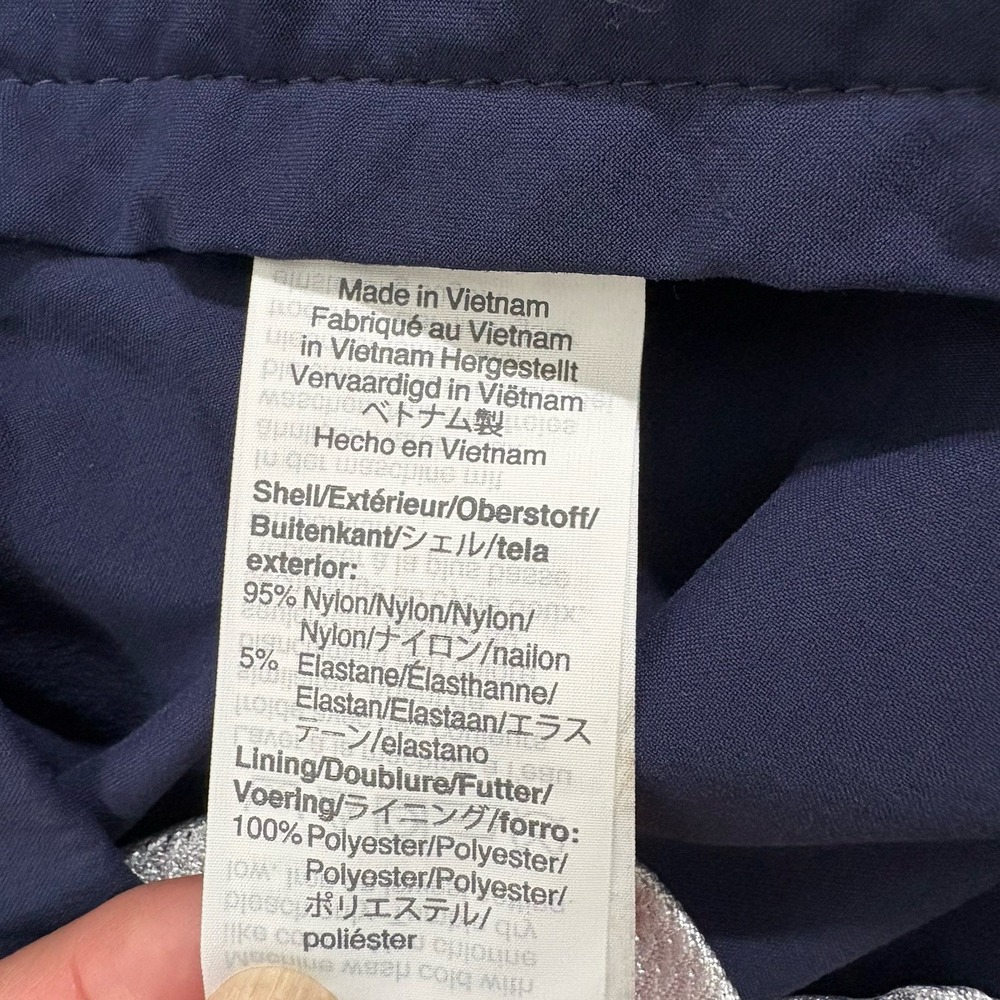 J Crew Shorts Mens 35 Blue Solid Flex Rivington Mercantile Zip Fly 11" Chinos - Picture 7 of 12
